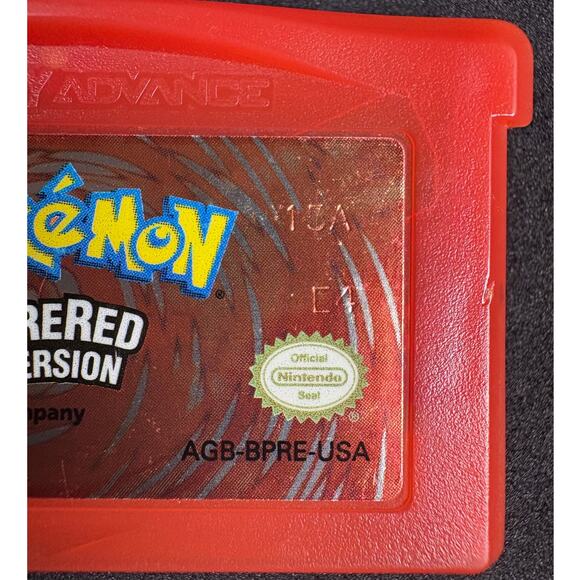 Pokemon FireRed Version Authentic Game Boy Advance 2004 GBA TESTED Working CLEAN - Picture 3 of 8